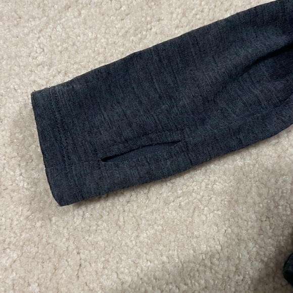 Grey athletic zip up jacket - Picture 3 of 3